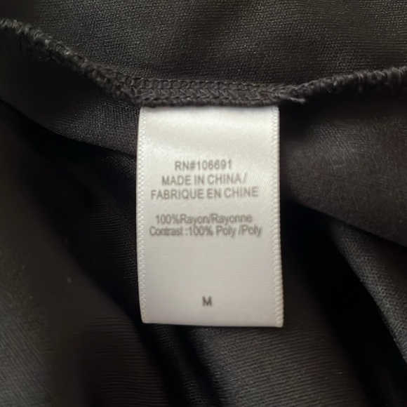 On the Road Black Lace Long Sleeve Midi Dress Size Medium - Picture 5 of 8